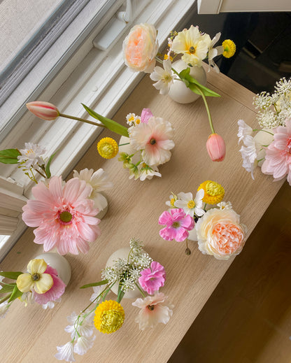 Bud Vase Arrangements (no vases)